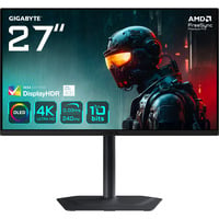 GIGABYTE MO27U2 27" 4K Ultra HD gaming monitor Zwart, 1x DisplayPort, 2x HDMI, 1x USB-C, 2x USB-A, 240 Hz
