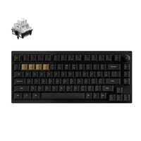 Keychron Black Myth Wukong Wireless Mechanical Keyboard Standard Edition, gaming toetsenbord Zwart/goud, US lay-out, TTC Bluish white, 75%, RGB leds, non-shine-through PBT, hot swap, USB-C | 2.4 GHz | Bluetooth 5.1