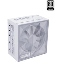 Lian Li SX Platinum modulaire 1000 watt voeding  Wit, 1x 12V-2x6, 4x PCIe, 5x PCIe, Kabelmanagement