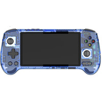 Anbernic RG 556 handheld game console Blauw/transparant, 256 GB, Wi-Fi 5G, Bluetooth 5.0, Android 13