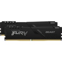 Kingston FURY Beast 16 GB DDR4-3600 (2x 8 GB) werkgeheugen Zwart, KF436C17BBK2/16, XMP 2.0