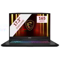 MSI Katana 17 HX B14WGK-023NL 17.3" gaming laptop Zwart | Core i7-14650HX | RTX 5070 | 16 GB | 1 TB SSD