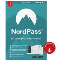 NordVPN NordPass Premium software Abonnementslicentie (1 jaar), 6 Apparaten