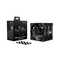 be quiet! Pure Wings 3 Reverse case fan Zwart, 3 stuks