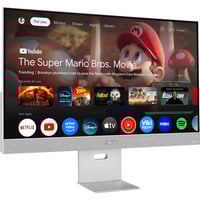 ASUS ZenScreen Smart Monitor MS32UC 31.5" 4K UHD Zilver, HDMI, DisplayPort, 2x USB-A, USB-C