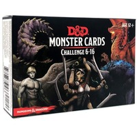 Asmodee Dungeons & Dragons - Monster Cards: Challenge 6-16 Kaartspel Engels