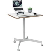 Leitz Ergo Mobiel Zit-Sta Bureau (80x60 cm) tafel Wit