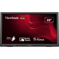ViewSonic IR Touch monitor TD2223-2 22" Zwart, 1x HDMI, 1x DVI, 1x VGA, 2x USB-A