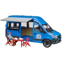 bruder Mercedes-Benz Sprinter Camper met chauffeur Modelvoertuig 02684