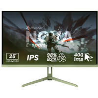 Arozzi Nova E-sport 25" 24.5" monitor Groen, 2x DisplayPort, 2x HDMI, 400 Hz