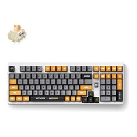 MCHOSE x Unbox Therapy - UT98 Mechanical Keyboard 100%, Retro Therapy, Icy Creamsicle Switch, RGB, Hot swap, 2.4 GHz | USB-C | Bluetooth