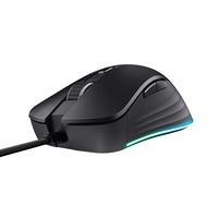 Trust GXT924 Ybar+ Gaming Muis Zwart, RGB, 25.600 dpi