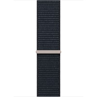 Apple Geweven sportbandje - Middernacht (45 mm) armband Zwart