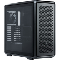Cooler Master Masterframe 600 midi tower behuizing Zwart | 2x USB-A | 1x USB-C | Tempered Glass