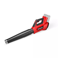 EINHELL Accu Professional Bladblazer GP-LB 36/230 Li E BL-Solo Rood/zwart, Accu en oplader niet inbegrepen
