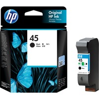 HP 45 Inktcartridge 51645AE, Zwart, Retail