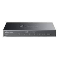 TP-Link Omada ES210GMP 10-Poort Gigabit Easy Managed Switch Zwart, 8x PoE+, 1x Gigabit SFP
