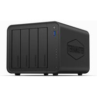 TerraMaster F4-425 nas Zwart, 1x 2.5GbE, HDMI, USB