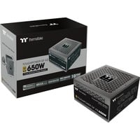 Thermaltake TOUGHPOWER GF A3 Gold 650W - TT Premium Edition voeding  Zwart, 4x PCIe, 1x 12VHPWR, Full kabel-management