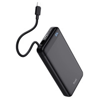 Trust Fiera Snelle powerbank, 20.000 mAh Zwart, USB-C