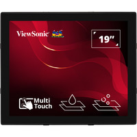 ViewSonic XF1940 19" Industrial Display open frame touchmonitor Zwart, 1x DisplayPort, 1x HDMI, 1x VGA, 24/7 gebruik