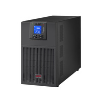 APC Easy UPS On-Line 3000VA SRV3KI-E ups Zwart, 2700 W, Tower, 6x C13 + 1x C19, Intelligente kaartsleuf, LCD