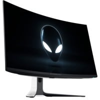 Alienware AW3225QF 32" 4K UHD curved gaming monitor Wit/zwart, 2x HDMI, DisplayPort, 3x USB-A, USB-B, USB-C, 240 Hz