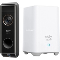 Eufy Eufy Video Doorbell Dual + HomeBase 2 Zwart