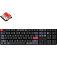 Keychron K5 Pro-B1, toetsenbord Zwart, US lay-out, Gateron Low Profile Mechanical Red, RGB leds, Double-shot PBT, Bluetooth 5.1