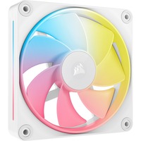 Corsair iCUE LINK LX120-R RGB Reverse case fan Wit, 4-pin PWM