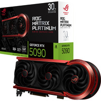 ASUS GeForce RTX 5090 ROG Matrix Platinum grafische kaart Zwart/donkerrood, DLSS 4, 3x DisplayPort, 2x HDMI 2.1