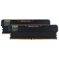 KLEVV URBANE V RGB 32 GB DDR5-6000 (2x 16 GB) werkgeheugen Zwart, KD5AGUA80-60A300V, XMP 3.0, EXPO