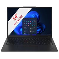 Lenovo ThinkPad X1 Carbon Gen 13 (21NY000WMH) 14" laptop Zwart | Core Ultra 5 225U | Intel Graphics | 16 GB | 512 GB SSD