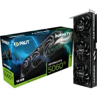 Palit GeForce RTX 5060 Ti Infinity 3 16GB grafische kaart DLSS 4, 3x DisplayPort, 1x HDMI 2.1