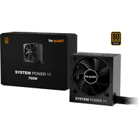 be quiet! , 650 Watt voeding Zwart