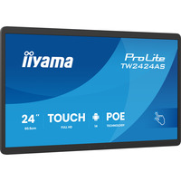 iiyama ProLite TW2424AS-B3P 23.8" Public Display Zwart (mat), Touch, USB, LAN, WiFi, Bluetooth, Audio