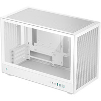 DeepCool CH260 mini tower behuizing Wit | 2x USB-A | 1x USB-C | Tempered Glass