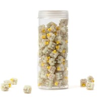 Keychron Key Gateron KS-3 Milky Pro Switch Yellow keyboard switches Geel/wit