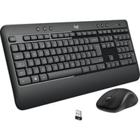 Logitech MK540 Advanced draadloze desktopset Donkergrijs, EU lay-out (QWERTY), 1000 dpi
