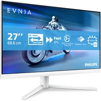 Philips Evnia 27M2N5901A 27" 4K UHD gaming monitor Wit, 160 Hz / 320 Hz | HDMI | DisplayPort | USB | Audio