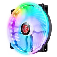 RAIJINTEK ANEMI 20 RBW RGB case fan Zwart, 200 x 200 x 30 mm, PWM