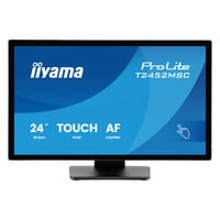 iiyama ProLite T2452MSC-B2 24" touchscreen monitor Zwart, HDMI, DisplayPort, USB, Audio, Touch, 120Hz 