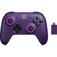 8BitDo Ultimate 2 Wireless Controller Donkerpaars, 2.4 GHz / Bluetooth, USB, Pc