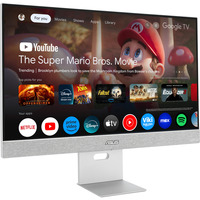 ASUS ZenScreen Smart Monitor MS32UC 31.5" 4K Ultra HD Grijs, 1x DisplayPort, 1x HDMI, 1x USB-C, 2x USB-A, HDMI, DisplayPort, 2x USB-A, USB-C, Wifi