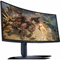 Alienware AW3425DWM 34" Curved UltraWide gaming monitor Zwart, 180 Hz, HDMI, DisplayPort, USB, AMD FreeSync