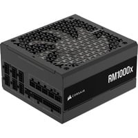 Corsair RM1000x (2024), 1000 Watt voeding  Zwart, 1x 12VHPWR, 3x PCIe, kabelmanagement