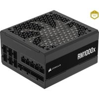 Corsair RM1000x (2025), 1000 Watt voeding  Zwart, 4x PCIe, 1x 12VHPWR, kabelmanagement