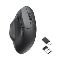 Keychron M7-A1 Wireless Mouse Zwart, 100 - 26.000 DPI, 2.4 GHz | Bluetooth 5.1 | USB-C
