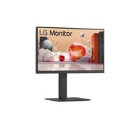 LG 24BA750 23.8" monitor Zwart, HDMI, DisplayPort, Audio, LAN, USB-C