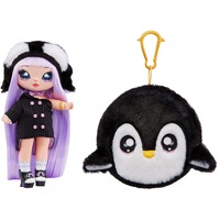 MGA Entertainment Na! Na! Na! Surprise - 2-in-1 Cozy-serie - Lavendelkleurige pinguïn Pop 